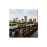 Metal: Train passing through Richmond