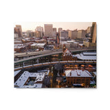 Metal: Winter On East Main Street