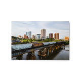 Metal: Train passing through Richmond