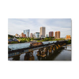 Metal: Train passing through Richmond