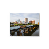 Metal: Train passing through Richmond