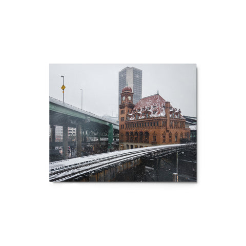 Metal: Snow Fall over Main Street Station