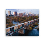 Canvas: Richmond Fall Dusk Skyline