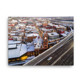 Canvas Snow Over Shockoe Bottom