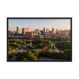 Framed Richmond Morning Skyline