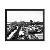 Framed Richmond from Afar Noir