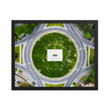 Framed Monument Avenue From Above