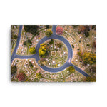 Canvas: Hollywood Cemetery Symmetry