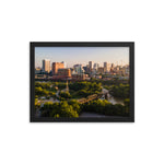 Framed Richmond Morning Skyline