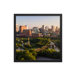 Framed Richmond Morning Skyline