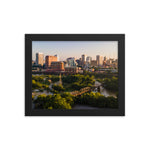 Framed Richmond Morning Skyline