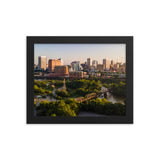 Framed Richmond Morning Skyline