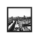 Framed Richmond from Afar Noir