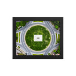 Framed Monument Avenue From Above