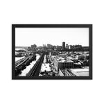 Framed Richmond from Afar Noir