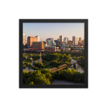 Framed Richmond Morning Skyline