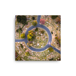 Canvas: Hollywood Cemetery Symmetry