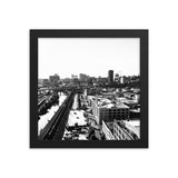 Framed Richmond from Afar Noir