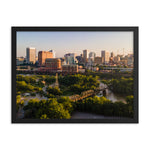 Framed Richmond Morning Skyline