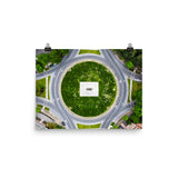 Monument Avenue from Above