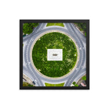 Framed Monument Avenue From Above