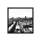 Framed Richmond from Afar Noir