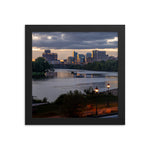 Framed Richmond from Rocketts Landing