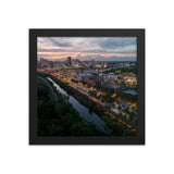 Framed Sunset over Shockoe