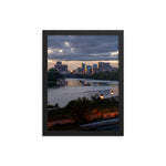 Framed Richmond from Rocketts Landing