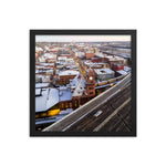 Framed Snow Over Shockoe Bottom