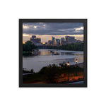 Framed Richmond from Rocketts Landing