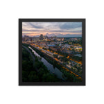 Framed Sunset over Shockoe