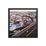 Framed Snow Over Shockoe Bottom