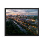 Framed Sunset over Shockoe