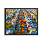 Framed Fall on Monument Avenue