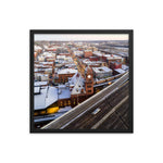 Framed Snow Over Shockoe Bottom