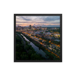 Framed Sunset over Shockoe