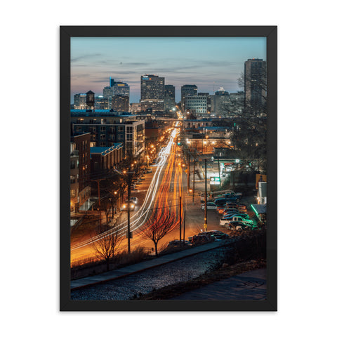 Framed: Richmond Skyline from Libby Hill