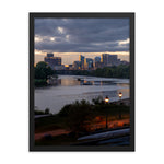 Framed Richmond from Rocketts Landing