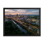 Framed Sunset over Shockoe