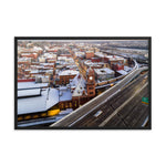 Framed Snow Over Shockoe Bottom