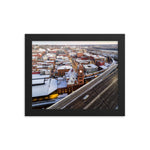 Framed Snow Over Shockoe Bottom