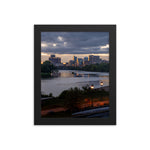 Framed Richmond from Rocketts Landing